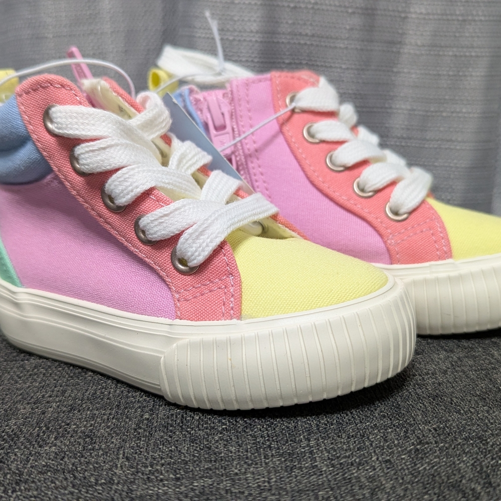 Colorful Kids High-Top Sneakers Cat And Jack